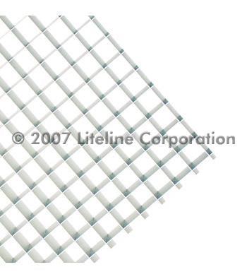 LiteLine 4x 4x 4 Aluminum Louver 12 Inch X 48 Inch Model: AL75-14 BWE