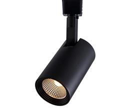 LiteLine A-Line track fixture Delta LED Track 10 Watt 30k 600lm 90cri 38° Model: DA2010-3038-BK