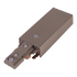 LiteLine A-Line track single circuit Single Circuit Live End Power Feed Silver Model: ATKP09-SL