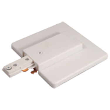 LiteLine A-Line track single circuit Single Circuit Live End Power Feed With Model: ATKP11-SL