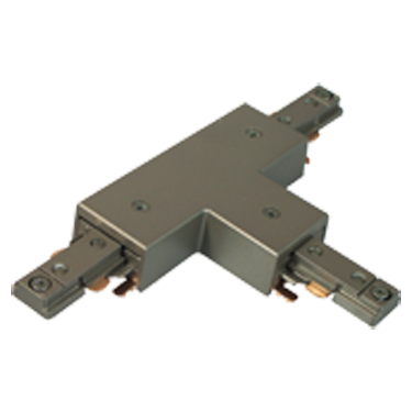 LiteLine A-Line track single circuit Single Circuit T Power Feed Connector White Model: ATKP03-WH