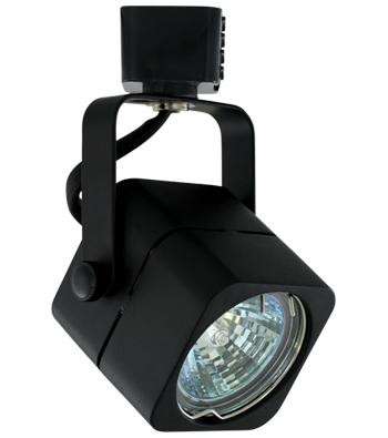 LiteLine Apollo Track Fixture J Style 120v50w Black Model: J-AO1012-BK-120V