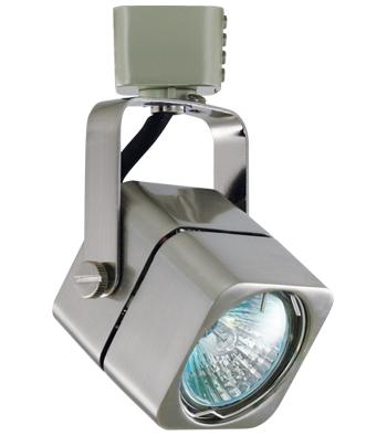 LiteLine Apollo Track Fixture J Style 120v50w Brushed Model: J-AO1012-BN-120V