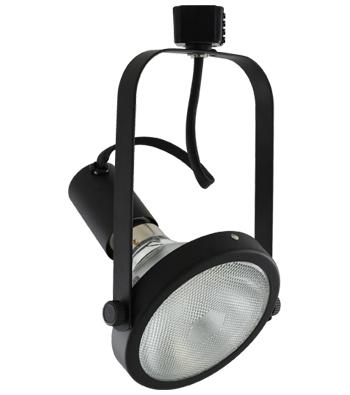 LiteLine Athena Track Fixture 120 Par38 150 Watt A Model: A-PAR222/38-BK