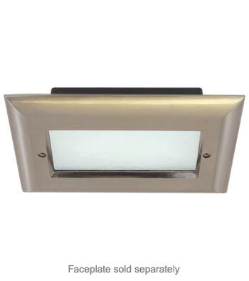 LiteLine LED Step Light Kit 3 Gang 40k Louver Black Model: OSL3030-40K-LVR3-BK