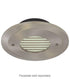 LiteLine LED Step Light Kit Round 40k Louver Flat Model: OSLRD30-40K-LVRR-FWH