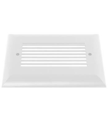 LiteLine Louver Face Plate 3 Gang Fwh Square Flat Model: OSL-LVR3-FWH