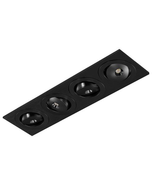 LiteLine Microled 2 Watt 30° 30k 90cri 24v Hardwire Model: MLED-4L-2N30-2490ABK
