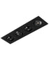 LiteLine Microled 2 Watt 45° 30k 90cri 24v Hardwire Model: MLED-4L-2M30-2490ABK
