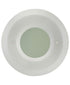 LiteLine Open Face Plate 1 Gang Fwh Round Flat White Model: OSL-OPNR-FWH