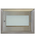 LiteLine Open Face Plate 3 Gang Bn Square Brushed Model: OSL-OPN3-BN
