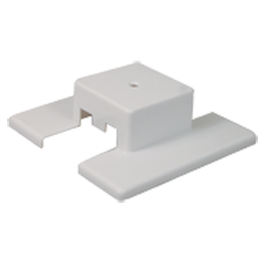 LiteLine A-Line track single circuit Single Circuit Center Feed Silver Model: ATKP08-SL