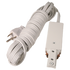 LiteLine A-Line track single circuit Single Circuit Wired End Power Feed 15 Foot Model: ATKP10-SL