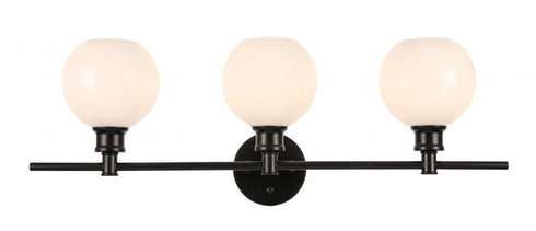 Living District 4 Light Collier 3 Light Chrome And Clear Glass Wall Model: LD2318C