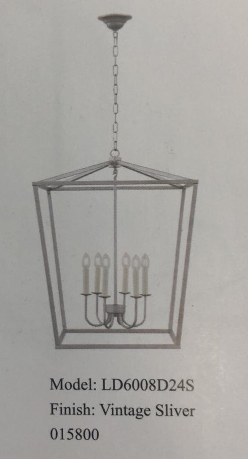 Living District Maddox Pendant Model: LD6008D24G