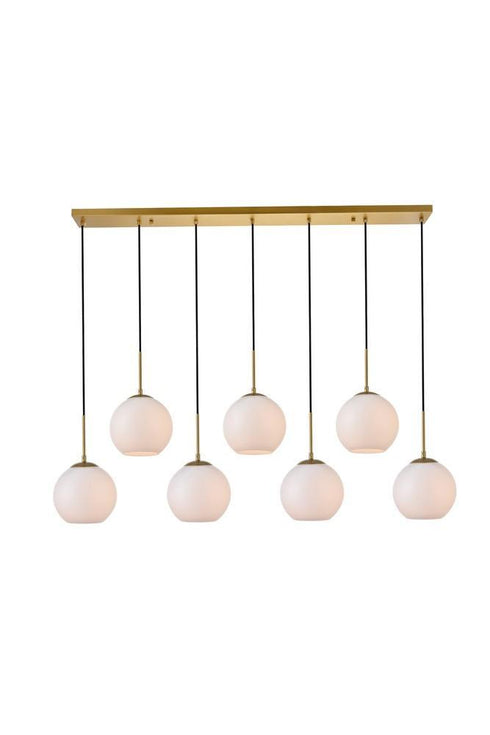 Living District BAXTER 3 Light Pendant Model: LD2237BR