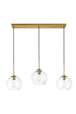 Living District Baxter 3 Light Pendant Model: LD2237C