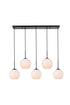 Living District Baxter 5 Light Pendant Model: LD2229BR