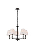 Living District Bethany 5 Light Pendant Model: LD7024D25SN