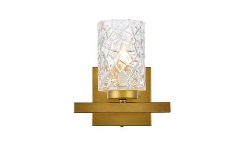 Living District Cassie 1 Light Sconce Model: LD7025W7BR