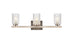 Living District Cassie 3 Light Vanity Model: LD7027W24BK