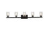Living District Cassie 5 Light Vanity Model: LD7029W41BK