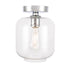 Living District Collier Flush Mount Model: LD2270BK