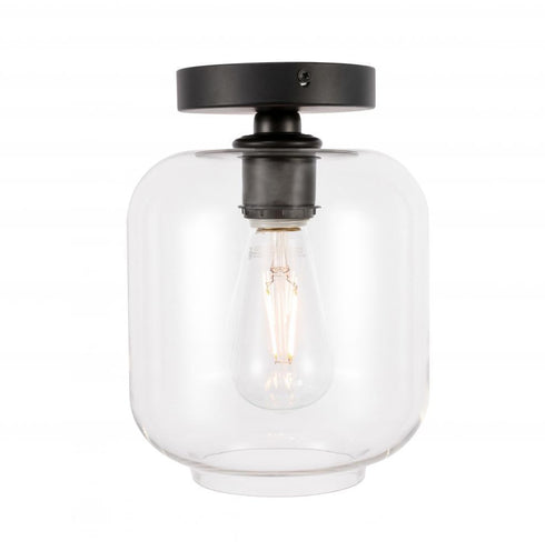 Living District Collier Flush Mount Model: LD2270BK