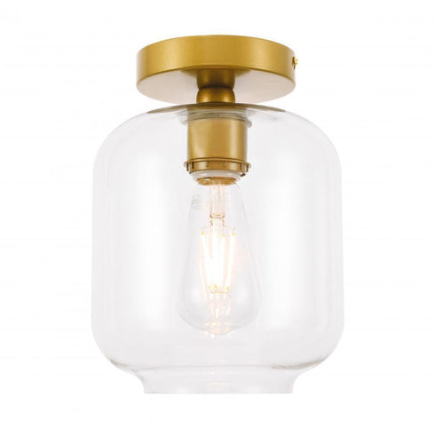 Living District Collier Flush Mount Model: LD2270BK