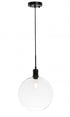Living District Emett Pendant Model: LD6207BK