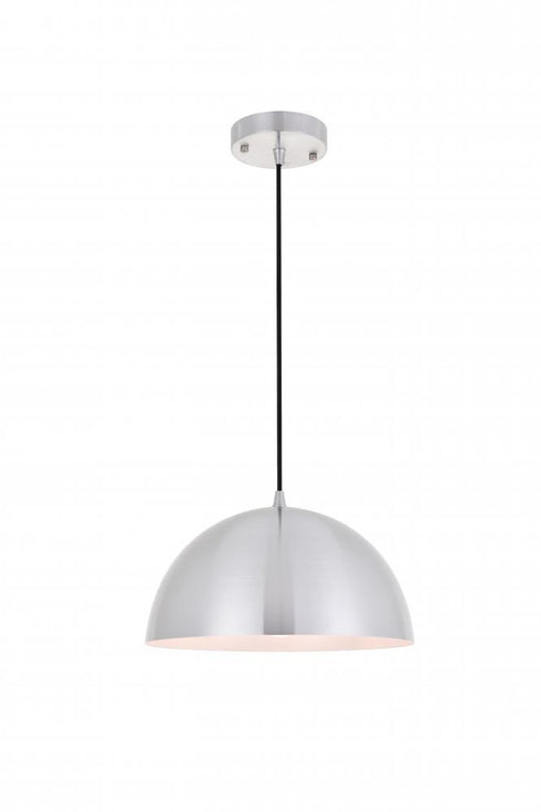 Living District Forte 1 Light Pendant Model: LD4022D12BK