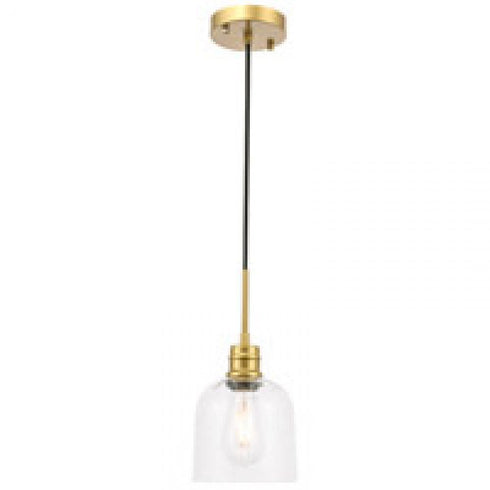 Living District Gabe Pendant Model: LD6210BK