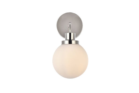 Living District Hanson 1 Light Sconce Model: LD7030W8BK