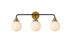 Living District Hanson 3 Light Vanity Model: LD7034W28BK