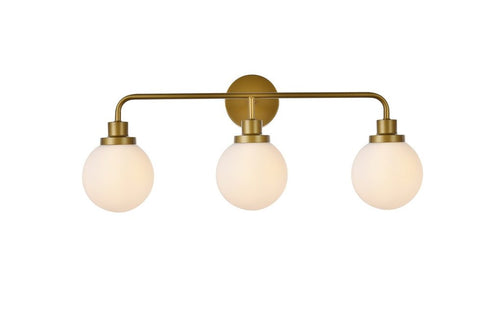 Living District Hanson 3 Light Vanity Model: LD7034W28BK