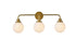 Living District Hanson 3 Light Vanity Model: LD7034W28BK