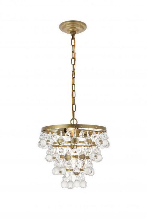 Living District Kora 3 Light Pendant Model: LD5016D13BR