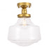 Living District Lyle Flush Mount Model: LD6242BR