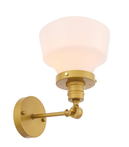 Living District Lyle 1 Light Sconce Model: LD6236BR