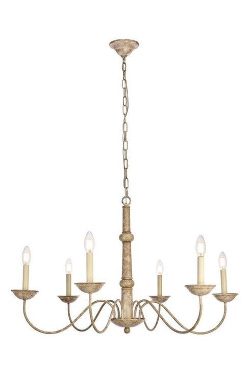 Living District Chandelier Model: LD6007D35WD