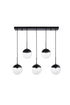 Living District Eclipse 5 Light Pendant Model: LD6082C