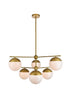 Living District Eclipse 6 Light Pendant Model: LD6142C