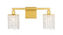 Living District Phineas Sconce Model: LD7008BR