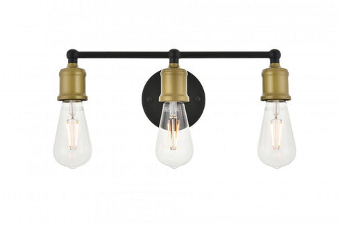 Living District Serif Sconce Model: LD4028W16BK