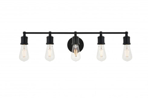 Living District Serif Sconce Model: LD4028W29BK