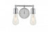 Living District Serif Sconce Model: LD4028W9BK