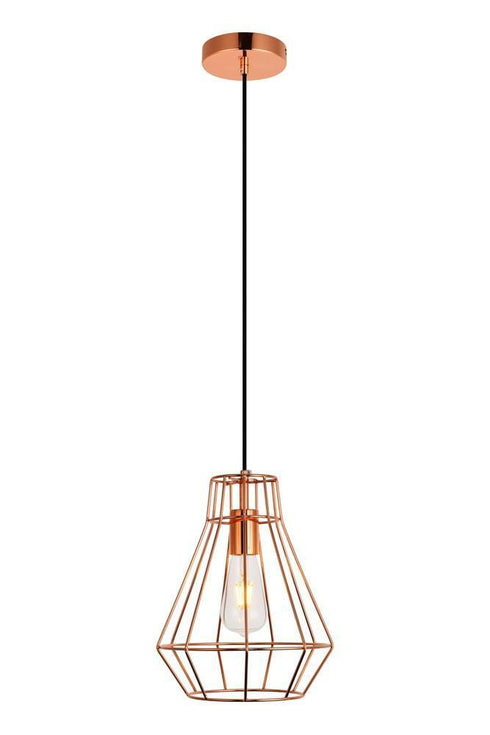 Living District Wiley 1 Light Pendant Model: LDPD2087
