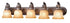 LS-VLD105PZ Vaxcel Lasalle 5L Vanity Parisian Bronze