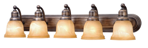 LS-VLD105PZ Vaxcel Lasalle 5L Vanity Parisian Bronze