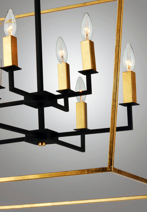 Maxim Abode Multi Tier Chandelier Model: 25154TXBPN